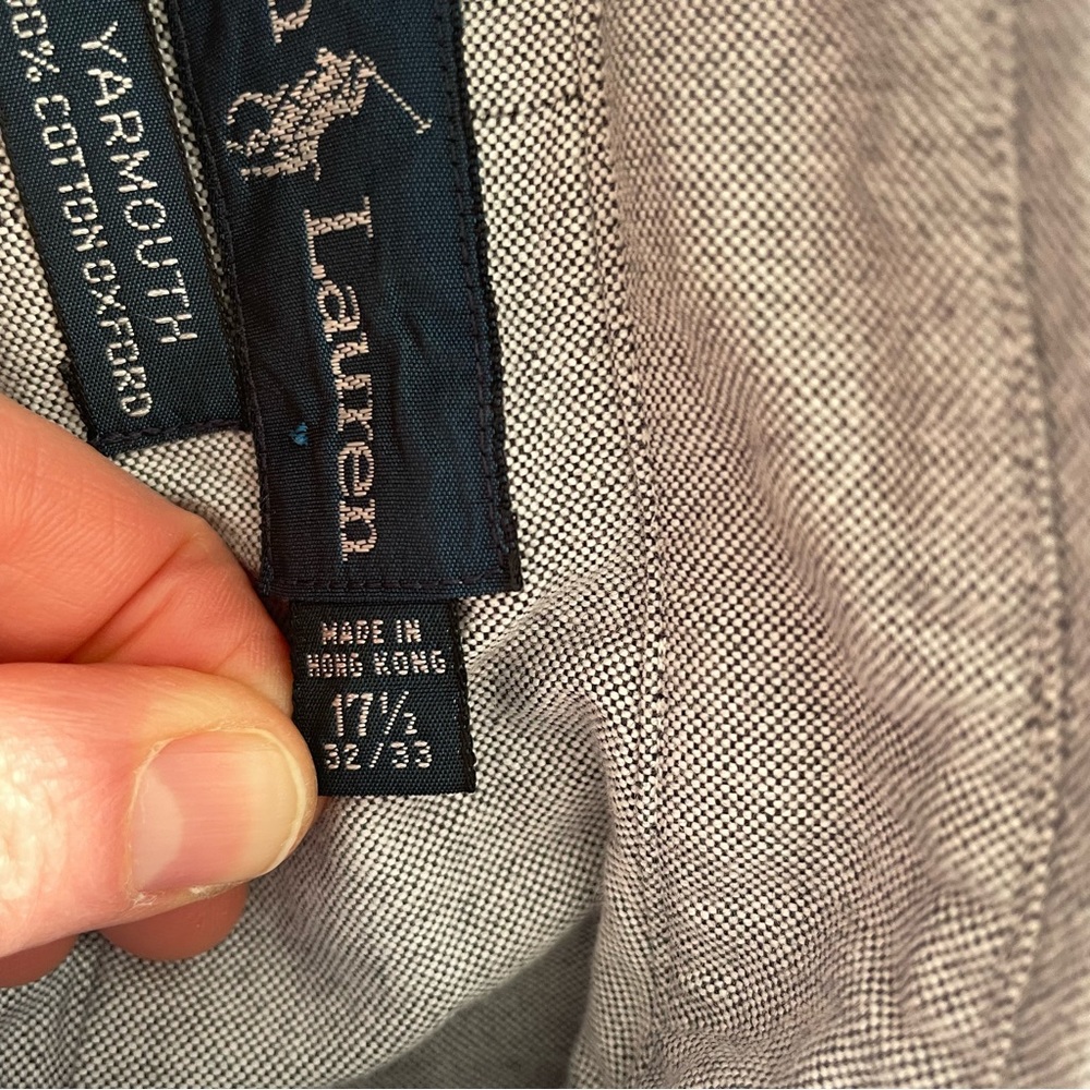 Ralph Lauren Yarmouth dress shirt XL - MINT!! - Picture 4 of 15